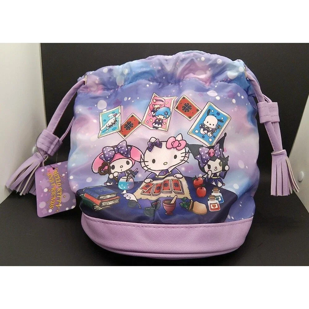 BioWorld - Sanrio Hello Kitty And Friends Magic Card Drawstring Pouch Bag